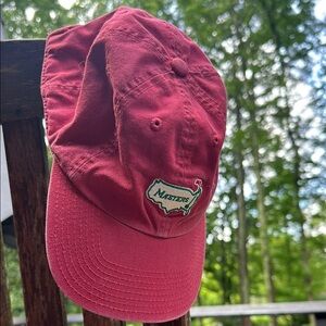 Masters Red Baseball Cap